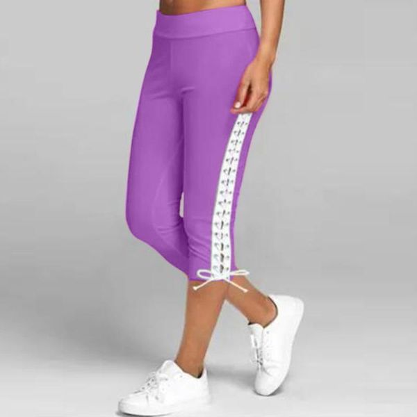 women's leggings women solid bandage elastic waist high sweatpants seamless fitness gym pantalones de mujer, Black
women's leggings women solid bandage elastic waist high sweatpants seamless fitness gym pantalones de mujer, Black