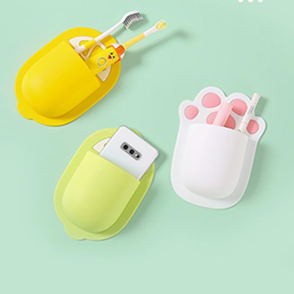 toothbrush holders toothpaste holder rack cartoon silicone wall suction organizer for family bathroom storage accessories
toothbrush holders toothpaste holder rack cartoon silicone wall suction organizer for family bathroom storage accessories