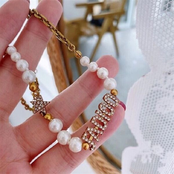 68% off designer jewelry ja letter pearl necklace simple net red temperament star pearl splicing necklace, Silver
68% off designer jewelry ja letter pearl necklace simple net red temperament star pearl splicing necklace, Silver