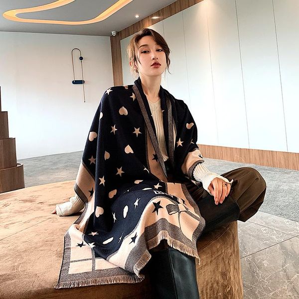 scarves fall winter 2021 europe the united states sweet bow warm women's scarf imitation cashmere office air conditioning room shawl, Blue;gray
scarves fall winter 2021 europe the united states sweet bow warm women's scarf imitation cashmere office air conditioning room shawl, Blue;gray