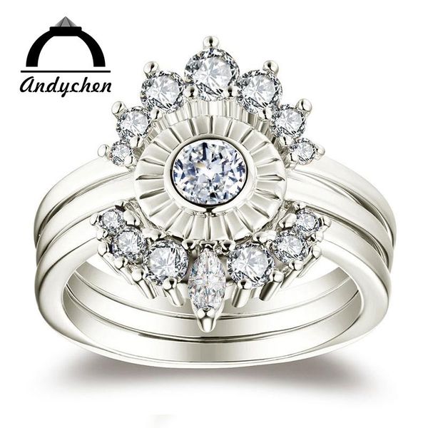 wedding rings andychen white gold color engagement round for women zircon jewelry accessories bague bijoux size 5-12 r1039, Slivery;golden
wedding rings andychen white gold color engagement round for women zircon jewelry accessories bague bijoux size 5-12 r1039, Slivery;golden