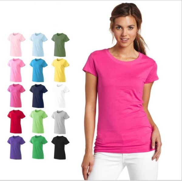women's solid round neck short t shirt sleeve yoga sports leisure blank advertising t-shirt, White
women's solid round neck short t shirt sleeve yoga sports leisure blank advertising t-shirt, White