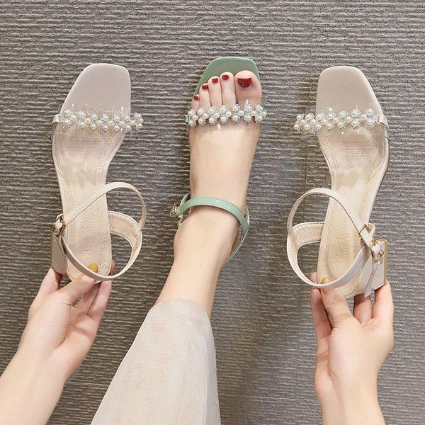 sandals summer style pearl beaded thick heel open toe high heels wholesale c637 am9q, Black
sandals summer style pearl beaded thick heel open toe high heels wholesale c637 am9q, Black