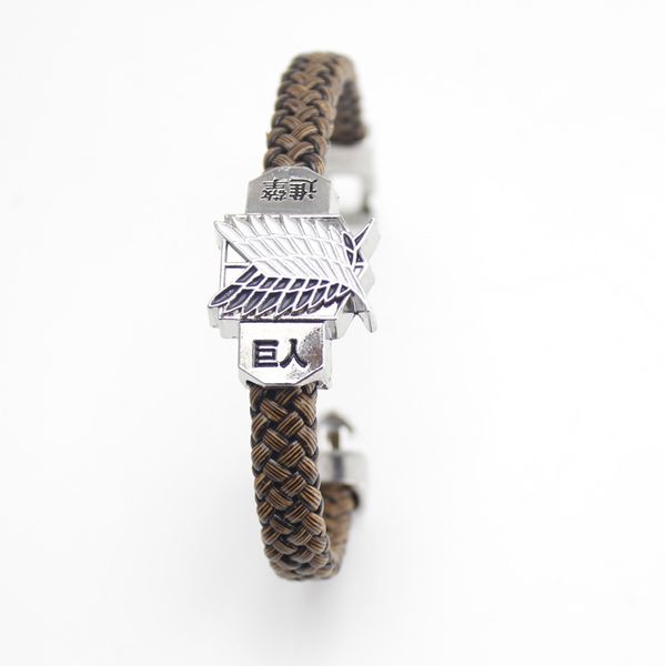 Cosplay Anime Attack-On-Titan Figure Toys Action Figure Leather Rope Woven Bracelet Fans Cosplay Collection Gift
Cosplay Anime Attack-On-Titan Figure Toys Action Figure Leather Rope Woven Bracelet Fans Cosplay Collection Gift
