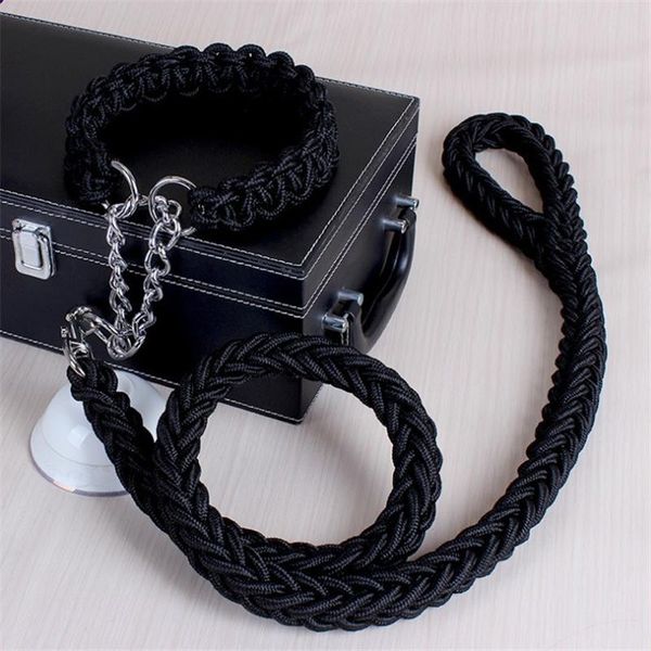 1.2m 17 colors length double strand rope large dog leashes metal p chain buckle national color pet traction collar set a 12 collars &
1.2m 17 colors length double strand rope large dog leashes metal p chain buckle national color pet traction collar set a 12 collars &