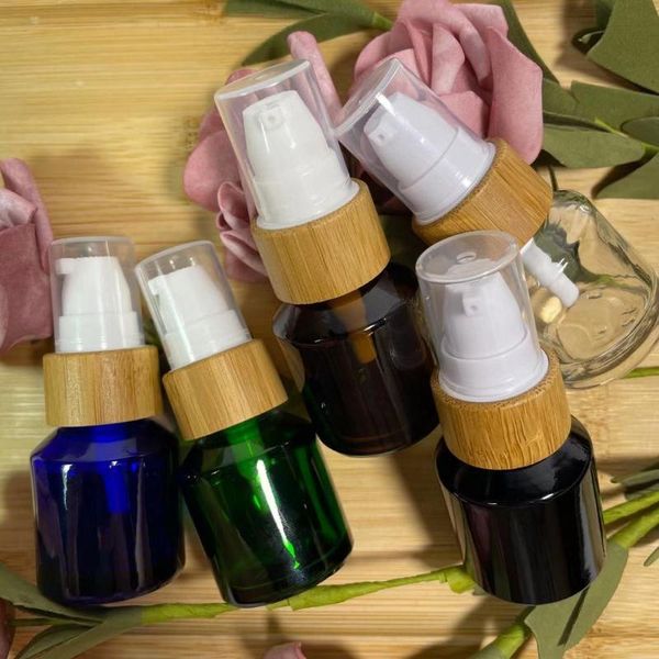 storage bottles & jars diy cosmetic colorful glass practical pump bottle lotion cream with bamboo lid container
storage bottles & jars diy cosmetic colorful glass practical pump bottle lotion cream with bamboo lid container