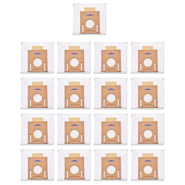 pack t8 vacuum dust bags for ecovacs deebot ozmo & aivi robot cleaner with auto-empty station cleaners
pack t8 vacuum dust bags for ecovacs deebot ozmo & aivi robot cleaner with auto-empty station cleaners