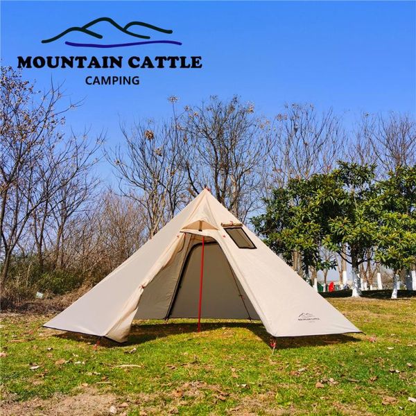 ultralight camping pyramid tent 3-4 person outdoor 4 season hiking backpacking teepee awnings shelter with chimney hole tents and shelters
ultralight camping pyramid tent 3-4 person outdoor 4 season hiking backpacking teepee awnings shelter with chimney hole tents and shelters