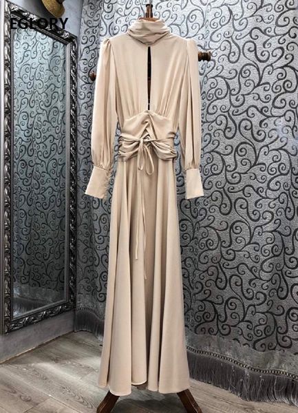 2021 autumn winter long dress women stand neck hollow out backless sleeve apricot dark blue maxi casual dresses, Black;gray
2021 autumn winter long dress women stand neck hollow out backless sleeve apricot dark blue maxi casual dresses, Black;gray