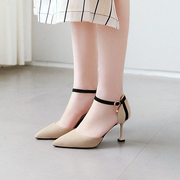 dress shoes spring autumm pointed toe women ankle strap pumps cross-tied high single thin heels ladies zapatillas mujer u14-70, Black
dress shoes spring autumm pointed toe women ankle strap pumps cross-tied high single thin heels ladies zapatillas mujer u14-70, Black