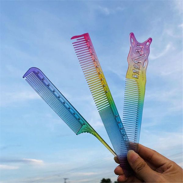 hair brushes rainbow comb hairdressing salon equipment plastic cutting styling tool personal health care accessories supplies, Silver
hair brushes rainbow comb hairdressing salon equipment plastic cutting styling tool personal health care accessories supplies, Silver