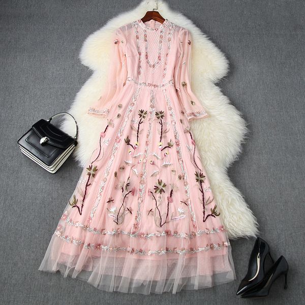 casual dresses fall autumn long sleeve round neck pink floral print tulle embroidery panelled mid-calf dress elegant lag121144 wid8, Black;gray
casual dresses fall autumn long sleeve round neck pink floral print tulle embroidery panelled mid-calf dress elegant lag121144 wid8, Black;gray