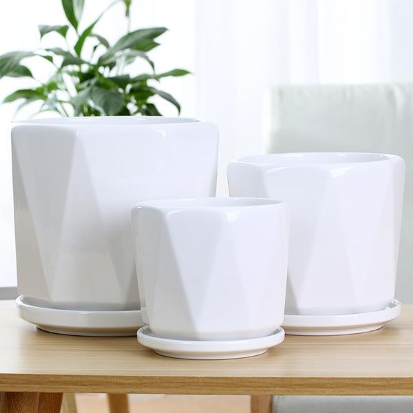 planters & pots simple ceramic flower pot nordic style creative plant with tray home christmas decoration
planters & pots simple ceramic flower pot nordic style creative plant with tray home christmas decoration