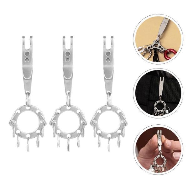 cords, slings and webbing 3pcs creative suspension clips bag pendants hanging key rings (silver)
cords, slings and webbing 3pcs creative suspension clips bag pendants hanging key rings (silver)