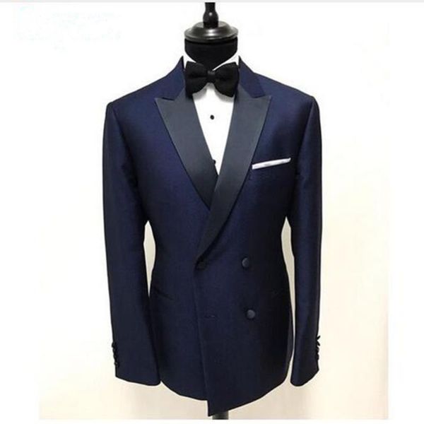 double breasted blue wedding men suits groom tuxedos two piece peaked lapel custom made man suit (jacket+pant+vest) men's & blazers, White;black
double breasted blue wedding men suits groom tuxedos two piece peaked lapel custom made man suit (jacket+pant+vest) men's & blazers, White;black