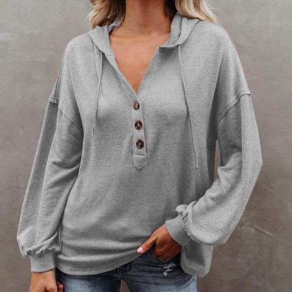 women's hoodies & sweatshirts breathable blouse solid color women sweatshirt with button streetwear, Black
women's hoodies & sweatshirts breathable blouse solid color women sweatshirt with button streetwear, Black