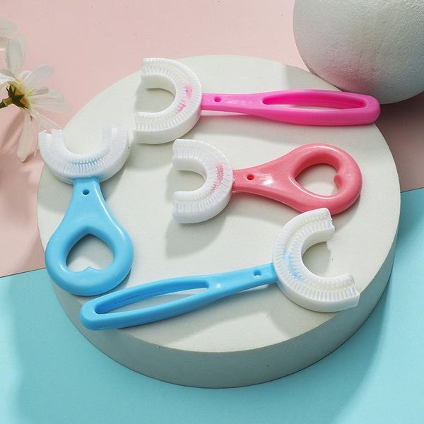 toothbrush holders kids 360 degree cleaning u-shape infant with handle silicone oral care brush dropship
toothbrush holders kids 360 degree cleaning u-shape infant with handle silicone oral care brush dropship