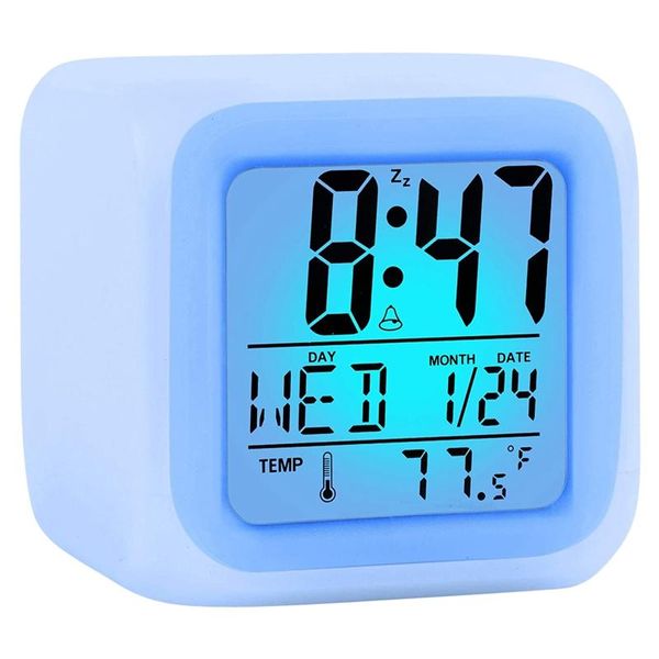 other clocks & accessories alarm clock digital travel for bedroom boy girl,small desk bedside clocks,display time/date led night light with
other clocks & accessories alarm clock digital travel for bedroom boy girl,small desk bedside clocks,display time/date led night light with