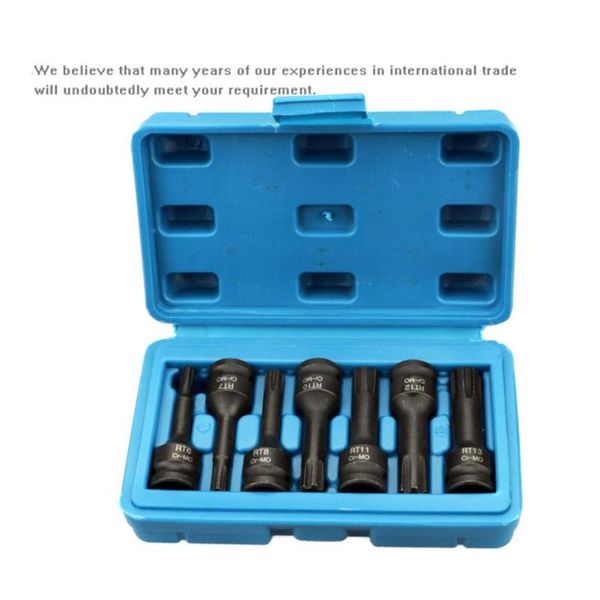 7pcs impact socket bit set 3/8-inch drive chrome molybdenum steel hex key metric allen spline professional hand tool sets
7pcs impact socket bit set 3/8-inch drive chrome molybdenum steel hex key metric allen spline professional hand tool sets