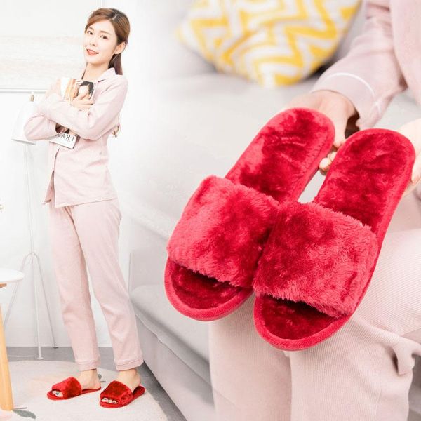 slippers 2021 winter must-have household ladies warm and comfortable indoor plush shoes inner size 36-41, Black
slippers 2021 winter must-have household ladies warm and comfortable indoor plush shoes inner size 36-41, Black