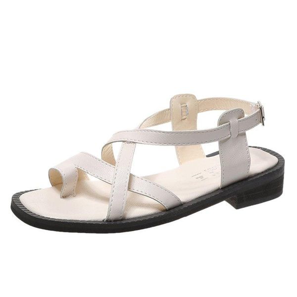 summer women's sandals pure color simple fashion all-match toe casual outdoor elegant trend, Black
summer women's sandals pure color simple fashion all-match toe casual outdoor elegant trend, Black