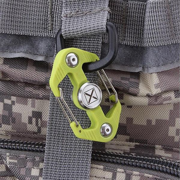 outdoor multi-function climbing accessories, carabiner, tactical hang buckle, keychain, decompression finger gyro play cords, slings a
outdoor multi-function climbing accessories, carabiner, tactical hang buckle, keychain, decompression finger gyro play cords, slings a