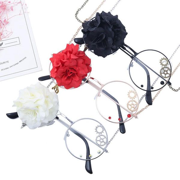 fashion sunglasses frames spread steam punk glass frame lolita habitat style kills the dark retro belt rose animation surrounding, Black
fashion sunglasses frames spread steam punk glass frame lolita habitat style kills the dark retro belt rose animation surrounding, Black