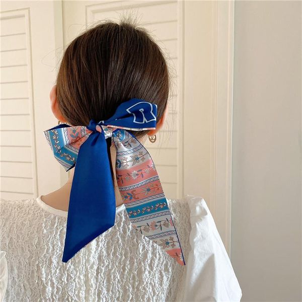 scarves french flowers small ribbon female literary decoration spring and autumn joker tie bag 6x100cm scarf shirt tide, Blue;gray
scarves french flowers small ribbon female literary decoration spring and autumn joker tie bag 6x100cm scarf shirt tide, Blue;gray