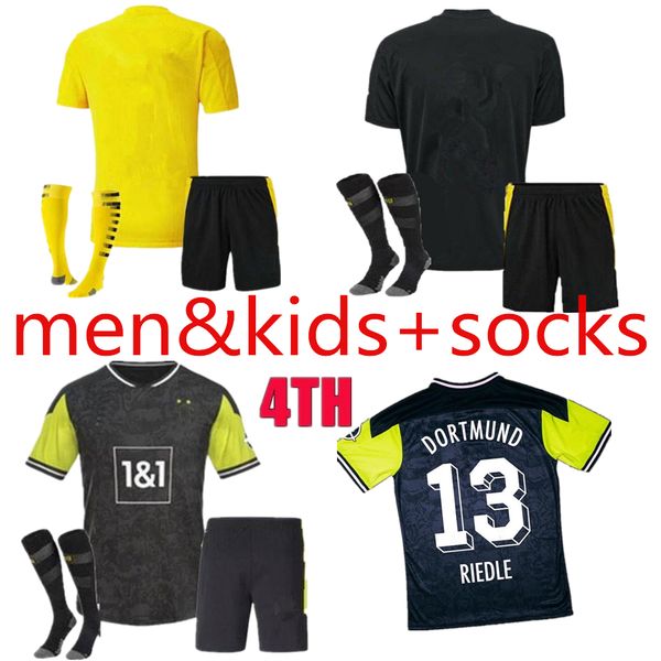 men kids kit uniforms dortmund 1990 limited edition borussia 4th soccer jersey 2021 2022 haaland reus set 20 21 22 bellingham sancho hummels, Black
men kids kit uniforms dortmund 1990 limited edition borussia 4th soccer jersey 2021 2022 haaland reus set 20 21 22 bellingham sancho hummels, Black
