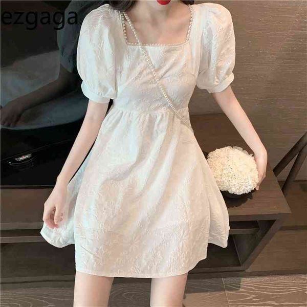 ezgaga korean chic backless women bandage dress fashion square collar short puff sleeve high waist female dresses vestidos 210430, Black;gray
ezgaga korean chic backless women bandage dress fashion square collar short puff sleeve high waist female dresses vestidos 210430, Black;gray