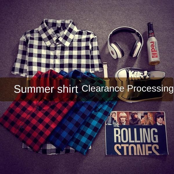 men's casual shirts warm plaid shirt men white button up mens slim fit striped clothing social, White;black
men's casual shirts warm plaid shirt men white button up mens slim fit striped clothing social, White;black