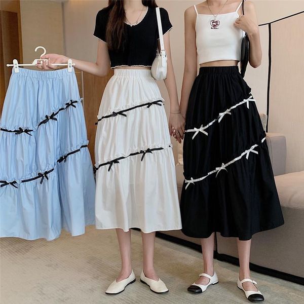 skirts 2021 summer mid-length skirt womens design sense niche bowknot western high waist white a-line plus size lolita bow, Black
skirts 2021 summer mid-length skirt womens design sense niche bowknot western high waist white a-line plus size lolita bow, Black