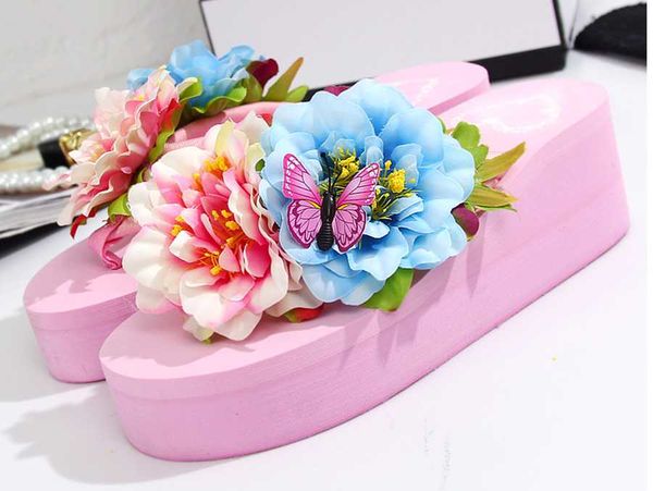 slippers hahaflower women leisure butterfly flip-flops sandals beach wedge house shoes woman flip flops zapatos de mujer, Black
slippers hahaflower women leisure butterfly flip-flops sandals beach wedge house shoes woman flip flops zapatos de mujer, Black