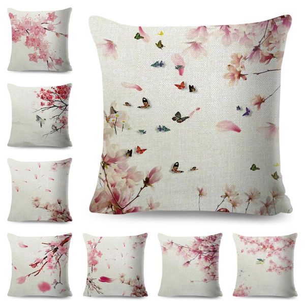 cushion/decorative pillow watercolor pink peach blossom cushion cover decor cartoon plant tree linen pillowcase for sofa home car polyester
cushion/decorative pillow watercolor pink peach blossom cushion cover decor cartoon plant tree linen pillowcase for sofa home car polyester