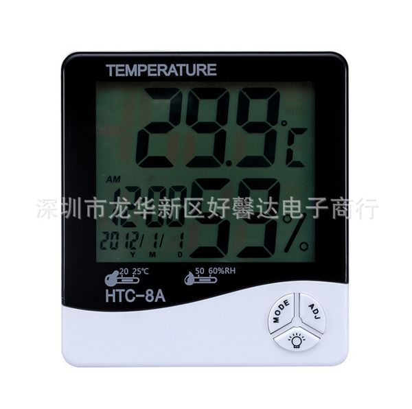 thermometers htc-8a household indoor thermometer hygrometer electronic temperature and humidity meter with backlight alarm function
thermometers htc-8a household indoor thermometer hygrometer electronic temperature and humidity meter with backlight alarm function