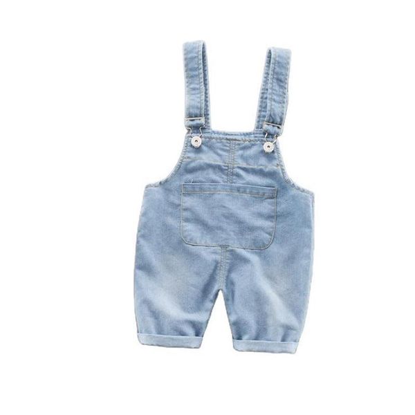 children's denim overalls summer short pants boys and girls full size openable woven jumpsuits, Blue
children's denim overalls summer short pants boys and girls full size openable woven jumpsuits, Blue