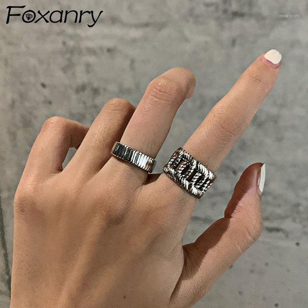 cluster rings foxanry 925 sterling silver engagement fashion simple hollow irregular geometric handmade party jewelry gift for women1, Golden;silver
cluster rings foxanry 925 sterling silver engagement fashion simple hollow irregular geometric handmade party jewelry gift for women1, Golden;silver