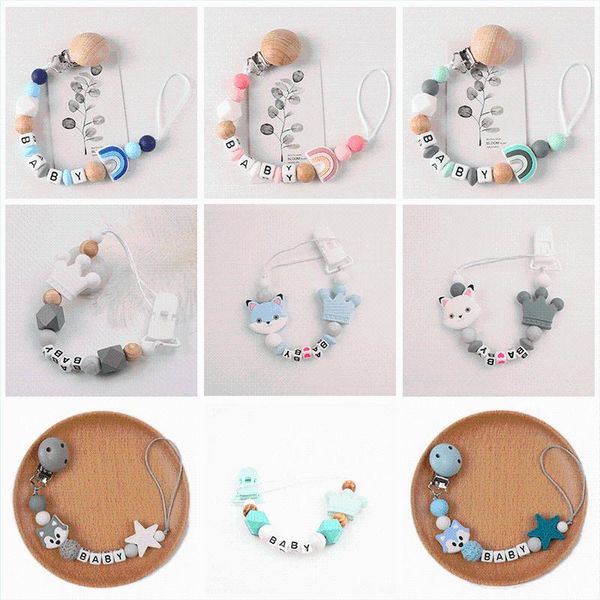pacifiers# personalized pacifier clip baby customization name silicone anti-drop chain food grade teething toys for molar
pacifiers# personalized pacifier clip baby customization name silicone anti-drop chain food grade teething toys for molar