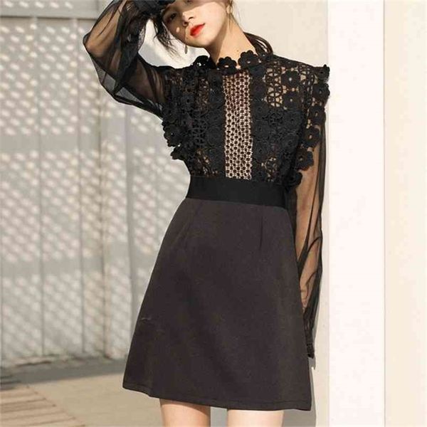 arrival self portrait runway crochet hook flower lace hollow out casual party dress mini female dresses vestidos 210603, Black;gray
arrival self portrait runway crochet hook flower lace hollow out casual party dress mini female dresses vestidos 210603, Black;gray
