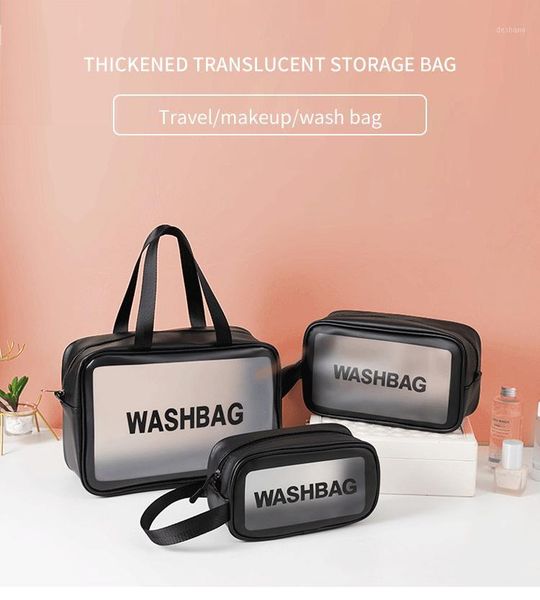 selling matte transparent cosmetic bag portable and easy to carry travel toiletry pu waterproof1
selling matte transparent cosmetic bag portable and easy to carry travel toiletry pu waterproof1