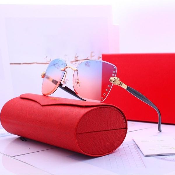 sunglasses 2021 c women brand designer fashion rimless gradient sun glasses ladies driving hd big frame eyeglasses, White;black
sunglasses 2021 c women brand designer fashion rimless gradient sun glasses ladies driving hd big frame eyeglasses, White;black