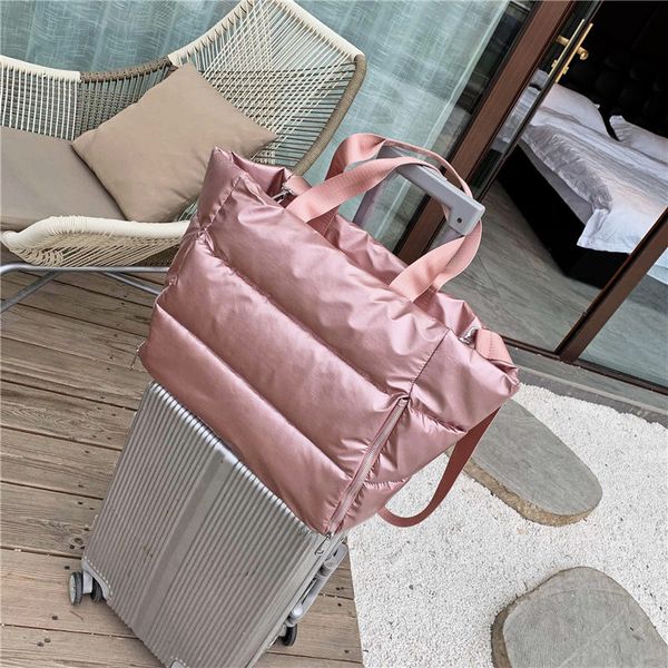 winter large capacity shoulder bag for women waterproof nylon bags space padded cotton feather down large tote female handbags
winter large capacity shoulder bag for women waterproof nylon bags space padded cotton feather down large tote female handbags