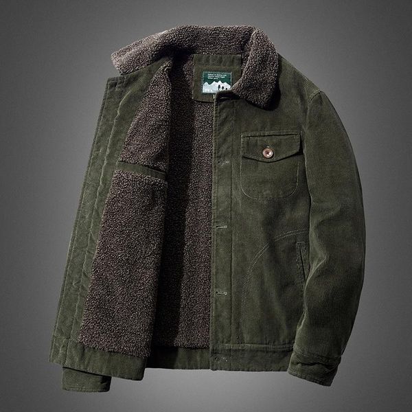 men's jackets winter cotton padded jacket corduroy collar casual large size warm for men, Black;brown
men's jackets winter cotton padded jacket corduroy collar casual large size warm for men, Black;brown