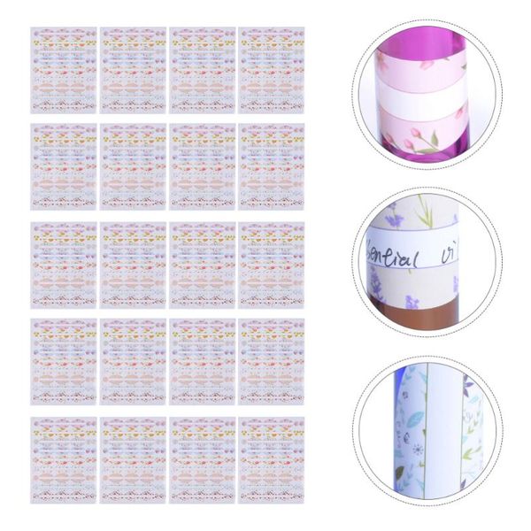 20pcs self adhesive stickers diy blank labels for essential oil bottle cosmetic storage bottles & jars
20pcs self adhesive stickers diy blank labels for essential oil bottle cosmetic storage bottles & jars