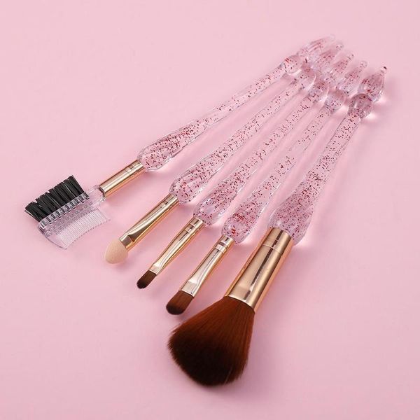 pcs/set makeup brush eye shadow powder foundation blush blending beauty transparent handle tools cosmetic brushes
pcs/set makeup brush eye shadow powder foundation blush blending beauty transparent handle tools cosmetic brushes