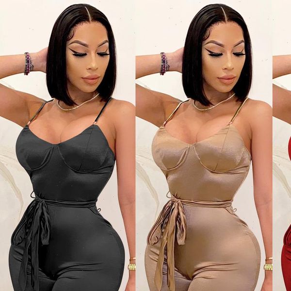 spaghetti strap sleeveless straight women romper club open back high waist rompers one piece overalls plus size, Black;white
spaghetti strap sleeveless straight women romper club open back high waist rompers one piece overalls plus size, Black;white