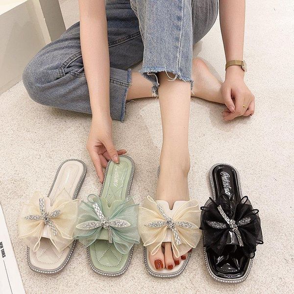 slippers women summer luxury slides butterfly-knot shoes pantofle jelly flip flops shale female beach designer 2021 massage flat, Black
slippers women summer luxury slides butterfly-knot shoes pantofle jelly flip flops shale female beach designer 2021 massage flat, Black