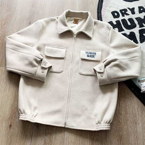 human made 20aw souvenir cargo jackets men clothing women winter wool blends coats harajuku japanese racer streetwear peacoat 211217, Black;brown
human made 20aw souvenir cargo jackets men clothing women winter wool blends coats harajuku japanese racer streetwear peacoat 211217, Black;brown