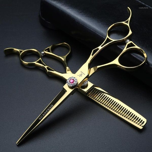 professional hairdressing scissors for haircuts barber shop 6 inch gold cutting thinning shear hair men women1
professional hairdressing scissors for haircuts barber shop 6 inch gold cutting thinning shear hair men women1