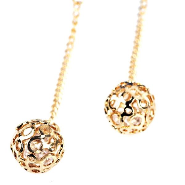 dangle & chandelier 1 pair fashion hollow ball long drop earring women jewellery bijoux, Silver
dangle & chandelier 1 pair fashion hollow ball long drop earring women jewellery bijoux, Silver